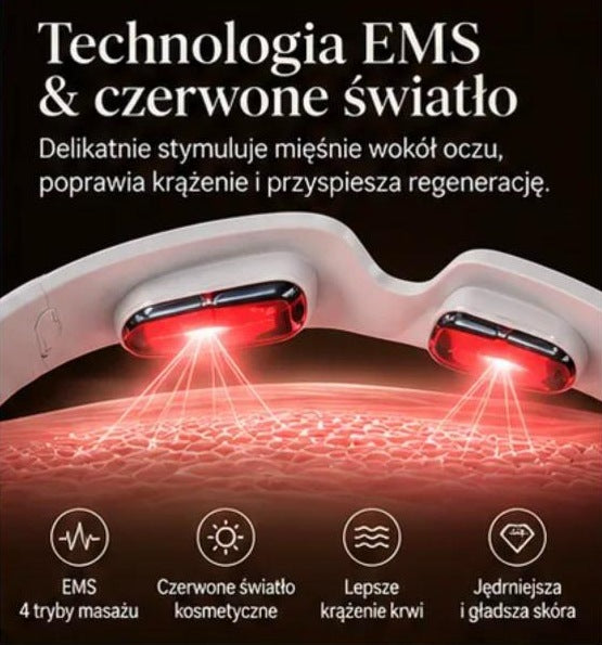 Noctea – mikroprądy EMS i czerwone światło LED
